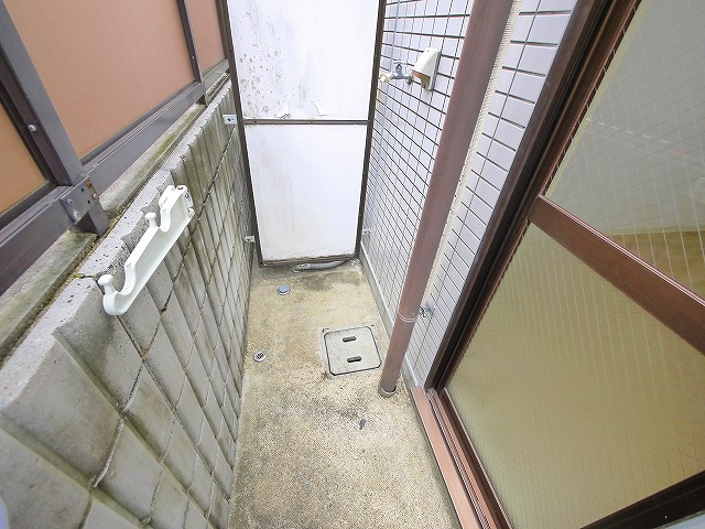 バルコニー　広々としたバルコニーです