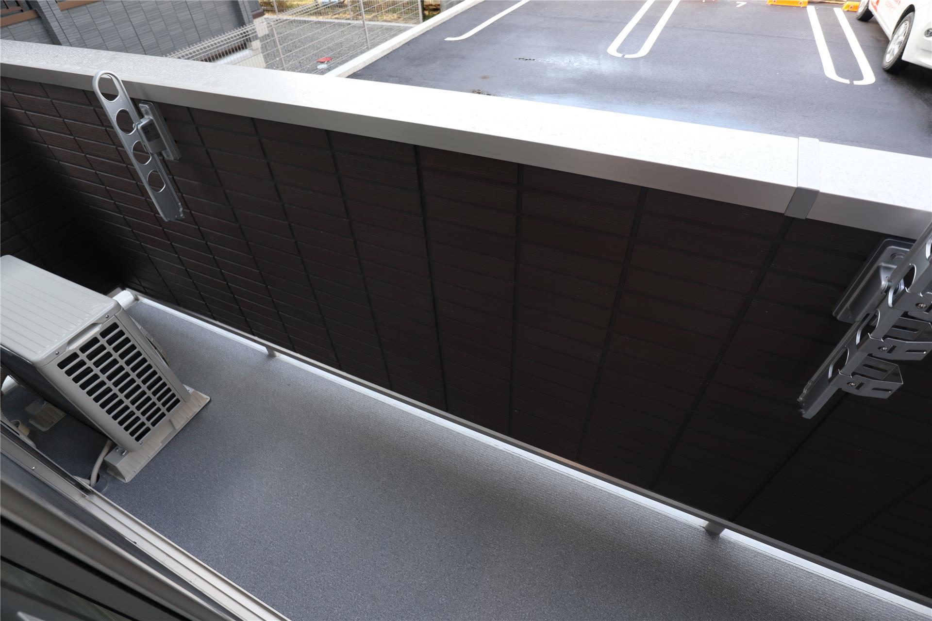 バルコニー　反転タイプ別部屋の画像です。