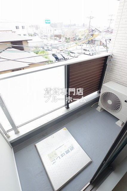 バルコニー　広いバルコニーです！