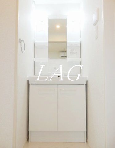 洗面設備　洗面台です。