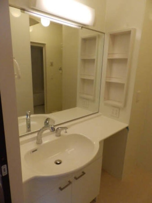 洗面設備　図面と現状に相違がある場合には現状を優先