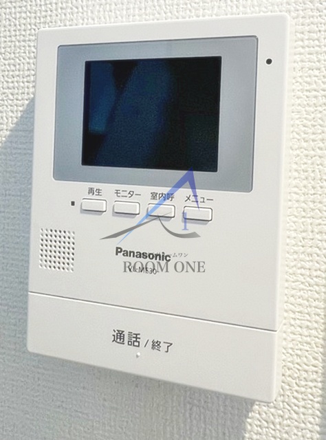 セキュリティ　モニター付インターホンです。