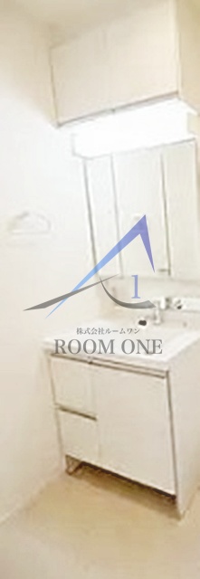 洗面設備　洗面台です。