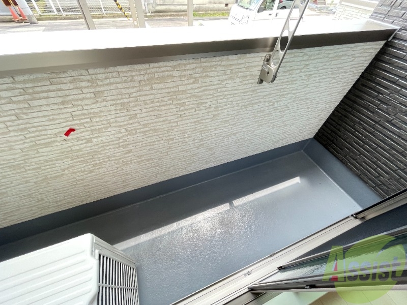 バルコニー　同仕様施工物件、実物とは異なります。