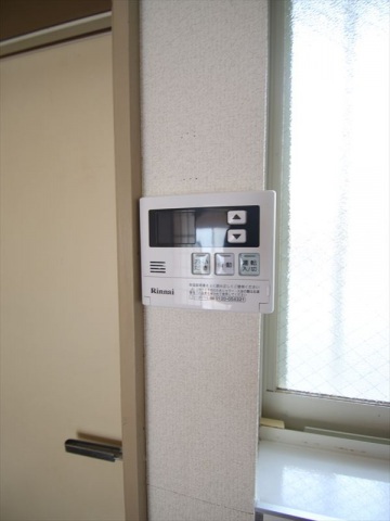 その他設備　給湯リモコン付で温度調整ラクラク