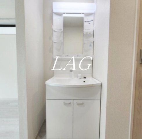 洗面設備　洗面台です。