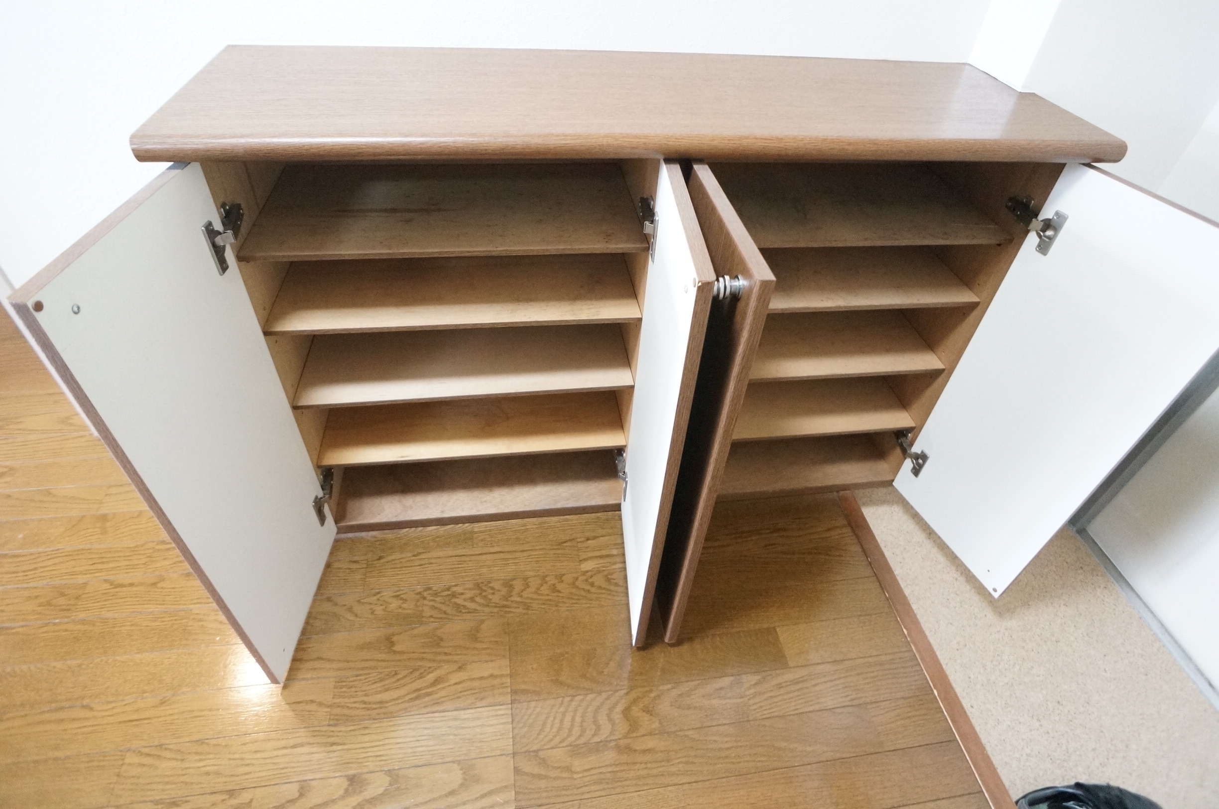 収納　大容量のシューズボックス