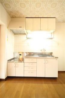 キッチン　ガスコンロ設置可能です！