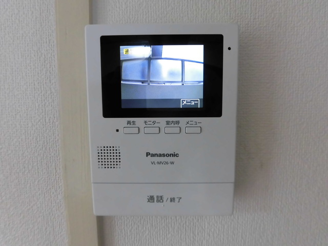 セキュリティ　モニター付きインターホン