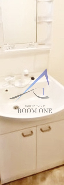 洗面設備　洗面台です。