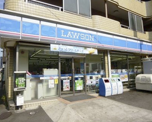 コンビニ　ローソン上馬二丁目店（コンビニ）まで398m