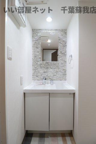 洗面設備　洗面所です