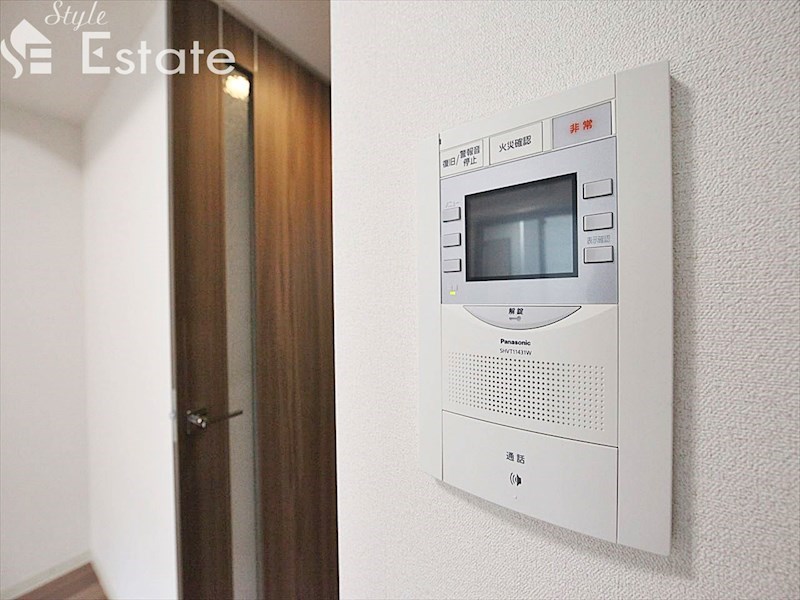 セキュリティ　モニター付きインターホン