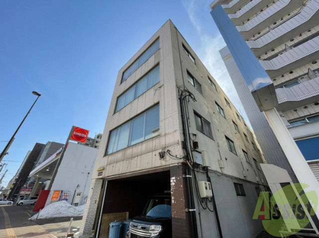 建物外観　札幌市北区北１９条西「シンエービル」