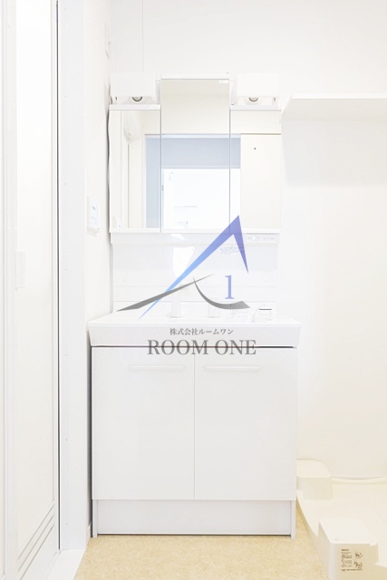 洗面設備　洗面台です。