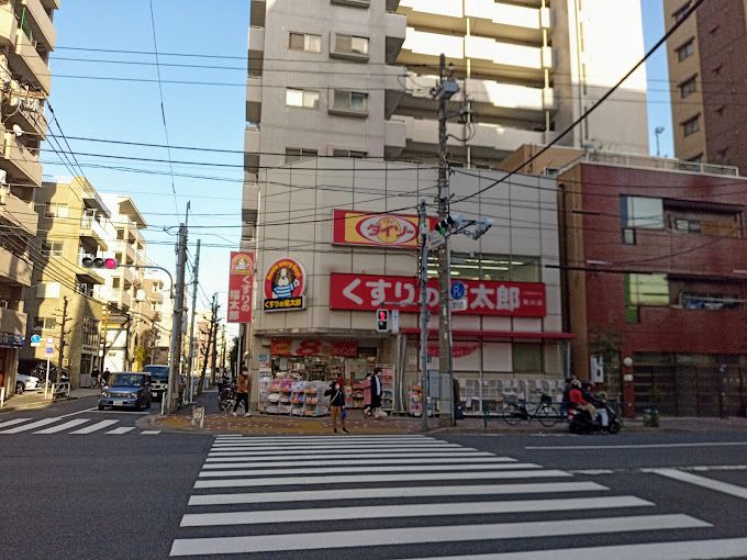 ショッピングセンター　ザ・ダイソー DAISO くすりの福太郎菊川店（ショッピングセンター）まで398m