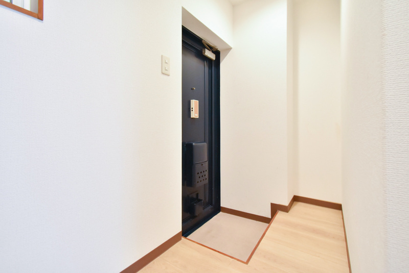 玄関　収納もある玄関です