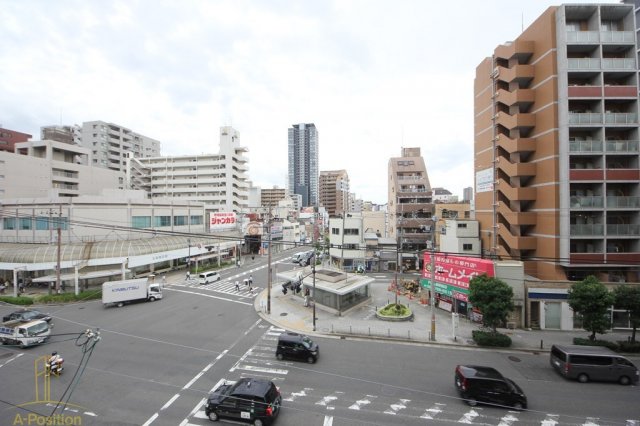 眺望　セイワパレス玉造駅上
