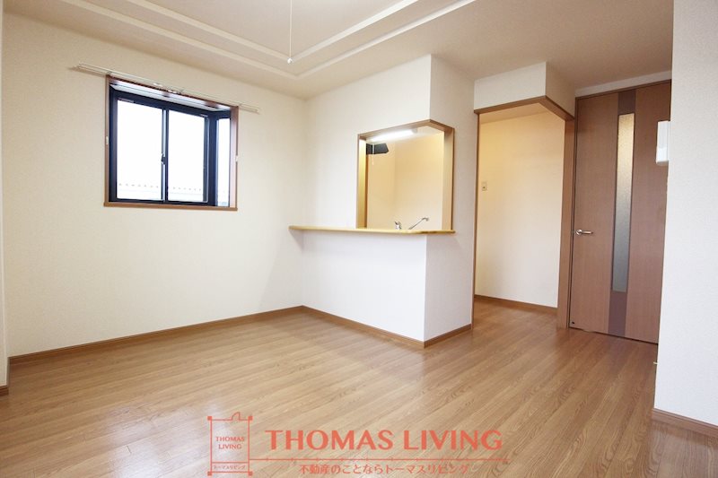 居室・リビング　カウンターキッチンと対面しています。