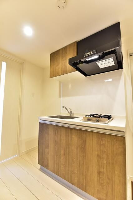 キッチン　調理のしやすい2口ガスコンロ