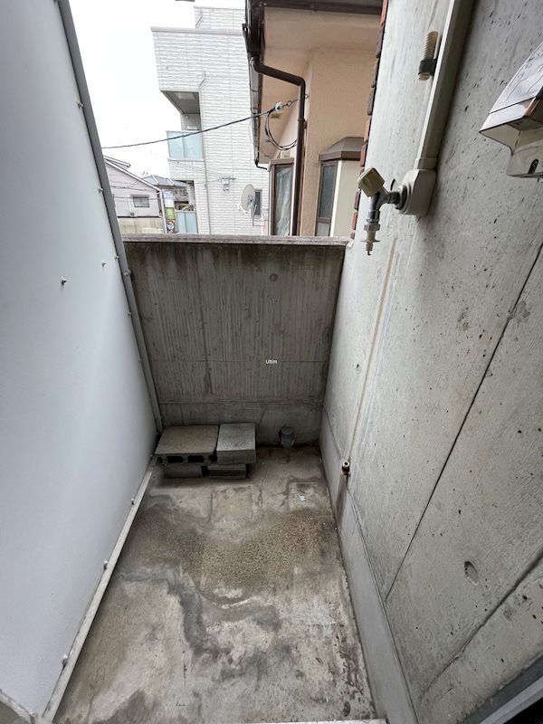 バルコニー　別の部屋の写真