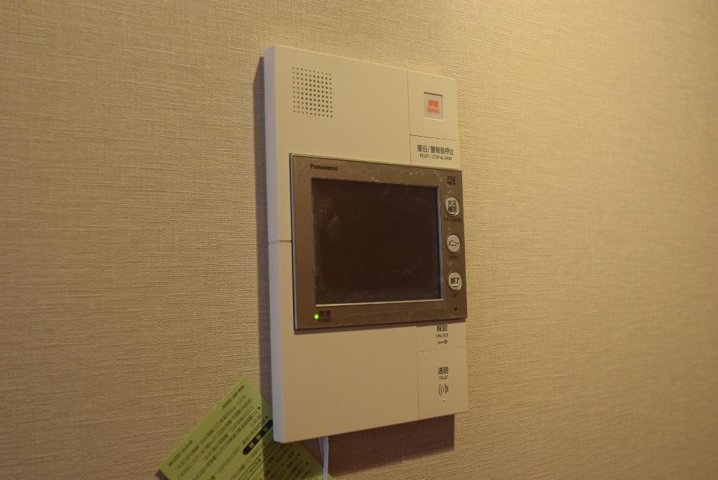 セキュリティ　カメラ付インターホン