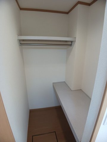 収納　大きなスペースがあり、収納には困りません