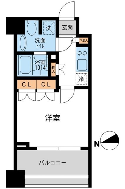 CASSIA押上の間取り写真