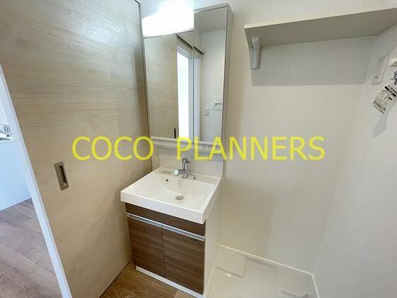 洗面設備　※別号室の写真です。現況優先となります。