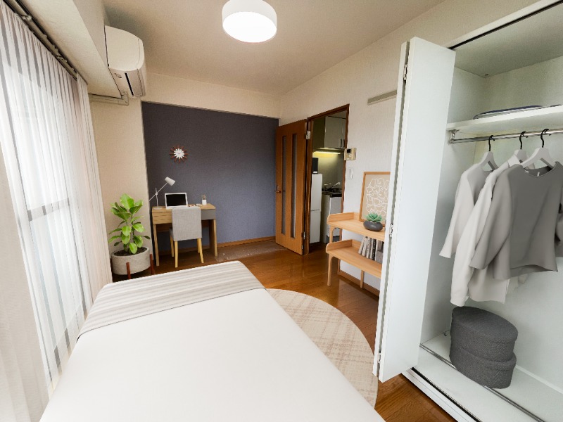 居室・リビング　画像内の家具・家電はＣＧ加工をしています