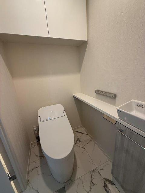 トイレ　手洗いカウンター付き