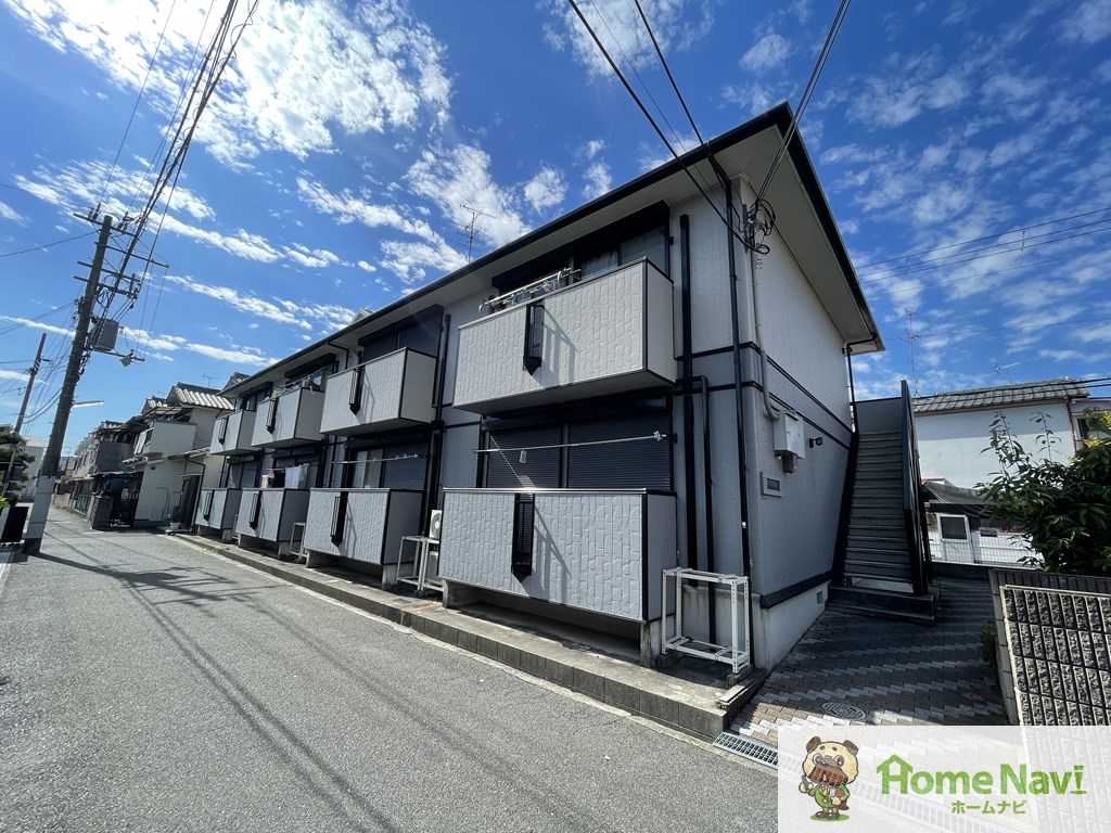 建物外観　「ホームナビは仲介手数料0円でご紹介します。