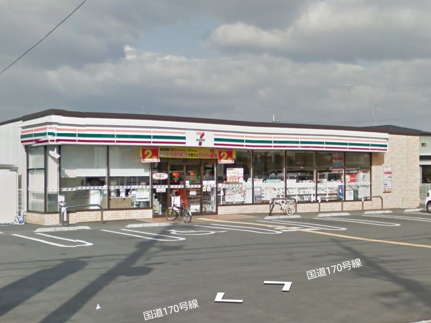 コンビニ　セブンイレブン羽曳野新町店（コンビニ）まで1003m