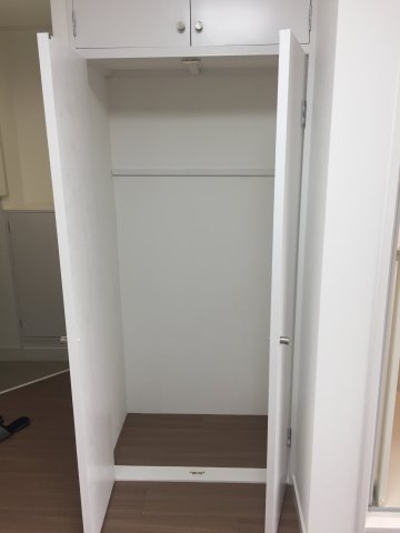 収納　たっぷりとした収納スペースです