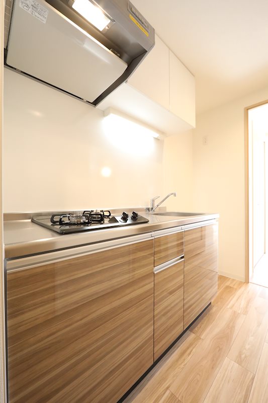 キッチン　システムキッチン（ガス2口）