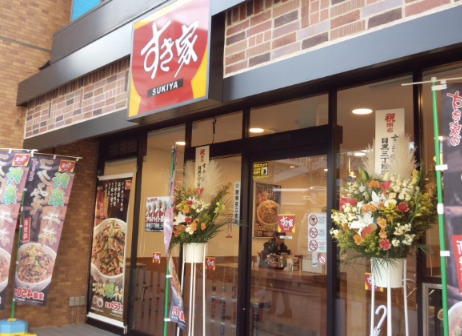 飲食店　すき家目黒三丁目店（飲食店）まで258m