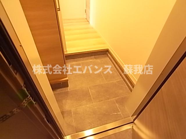 玄関　明るい玄関です