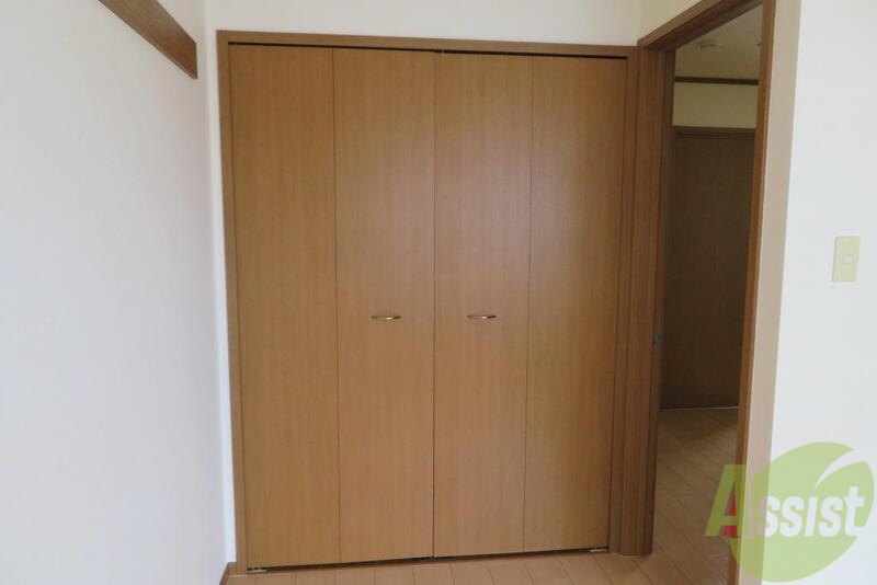 収納　クローゼットもこのくらい大きいものが付いてます。