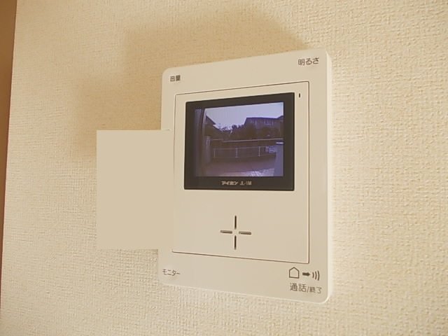 セキュリティ　モニター付きインターホンです