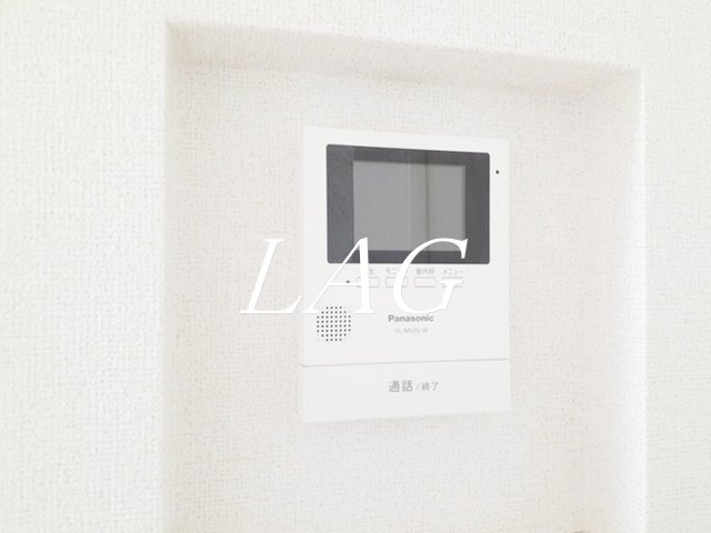 セキュリティ　モニター付インターホンです。