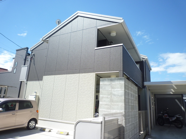 建物外観　全室　角部屋アパート