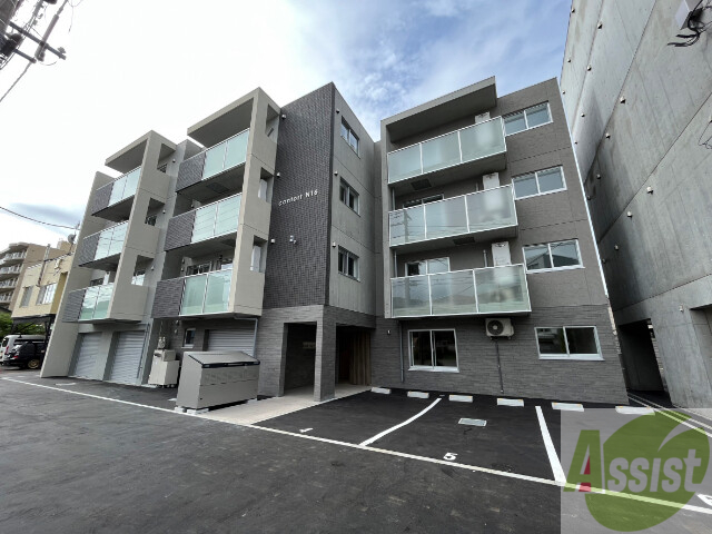 建物外観　札幌市東区北１６条東「コンフォールＮ１６」
