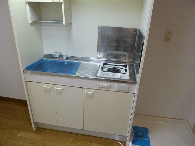 キッチン　写真は別号室です。