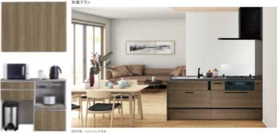 キッチン　家具・家電レンタル物件です