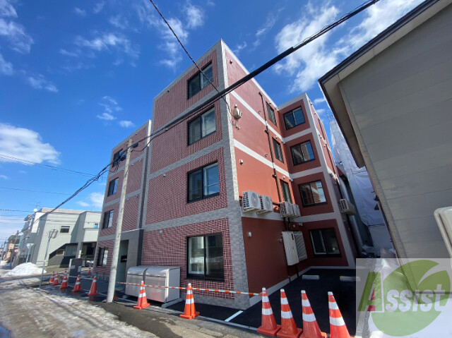 建物外観　札幌市白石区本通１３丁目「ＣＯＲＳＯ（コルソ）」
