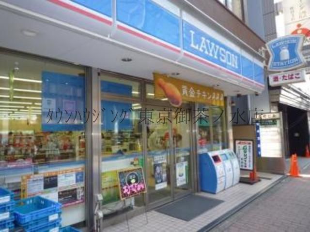 コンビニ　ローソン千駄木店（コンビニ）まで500m
