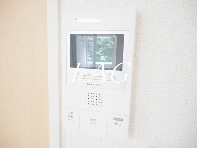 セキュリティ　モニター付インターホンです。