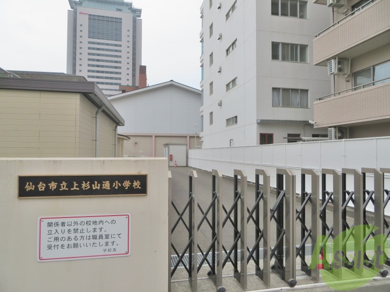 小学校　仙台市立上杉山通小学校（小学校）まで419m
