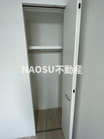 収納　収納のためのスペースです