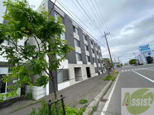 建物外観　札幌市北区北２６条西「メゾンサクラ」